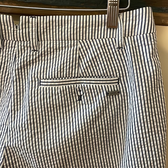 Armani Exchange Striped Cotton Shorts Size 10 - Picture 11 of 15